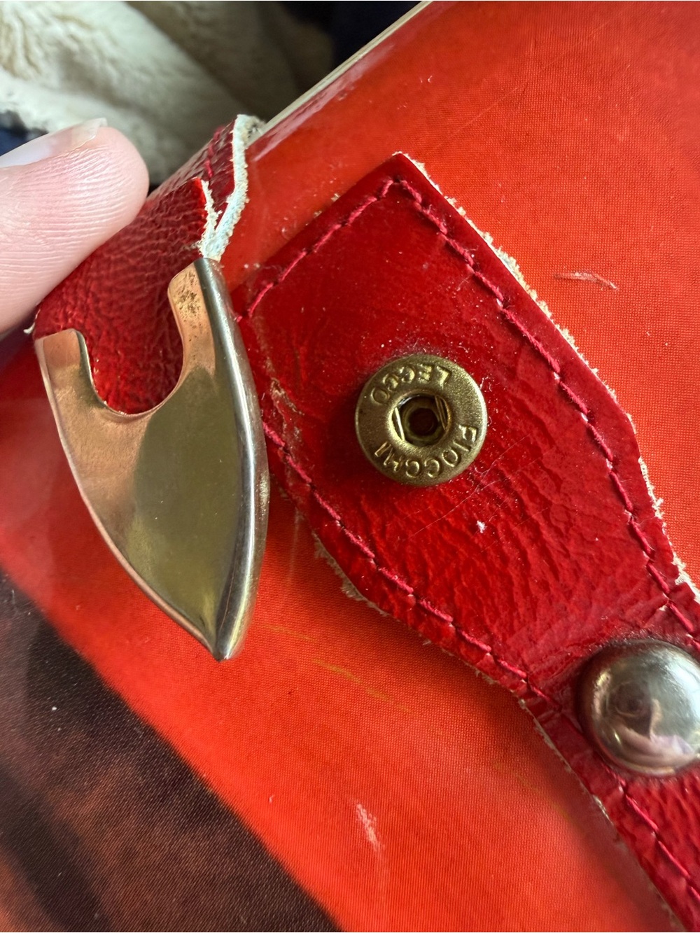 Vintage 1970s Grazia Magazine Clutch Made in Italy SATC style - Picture 4 of 8